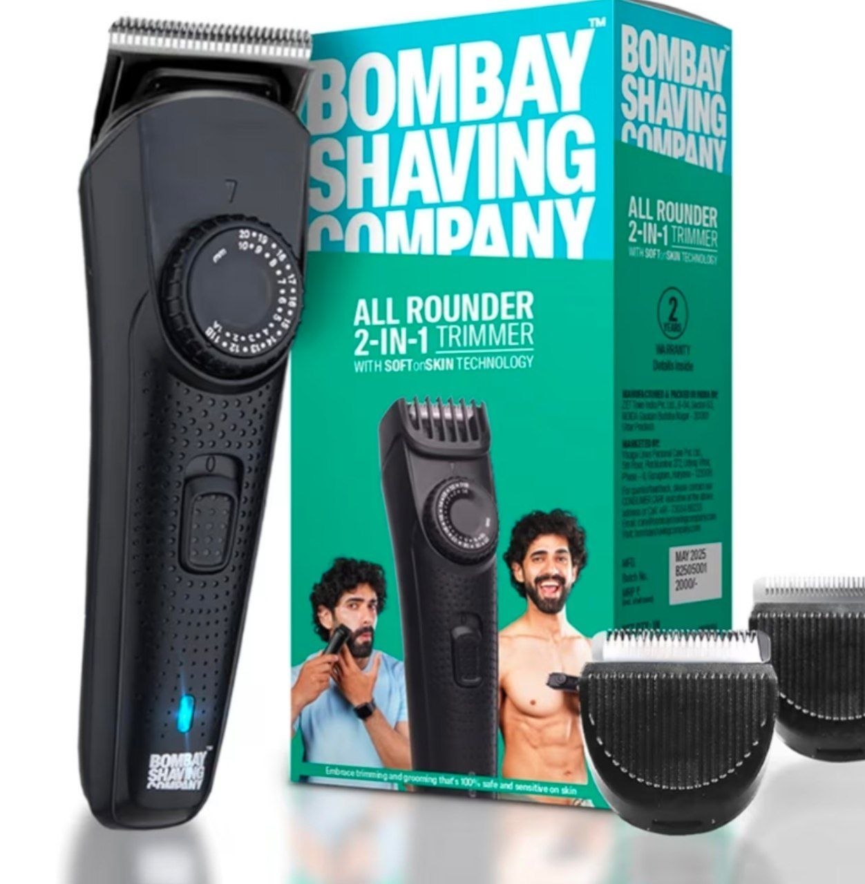 Bombay Shaving Company All Rounder 2-in-1 Trimmer 950 49 Pc Flipkart Sellin