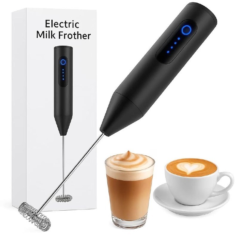 Bonsenkitchen Rechargeable Milk Frother Coffe