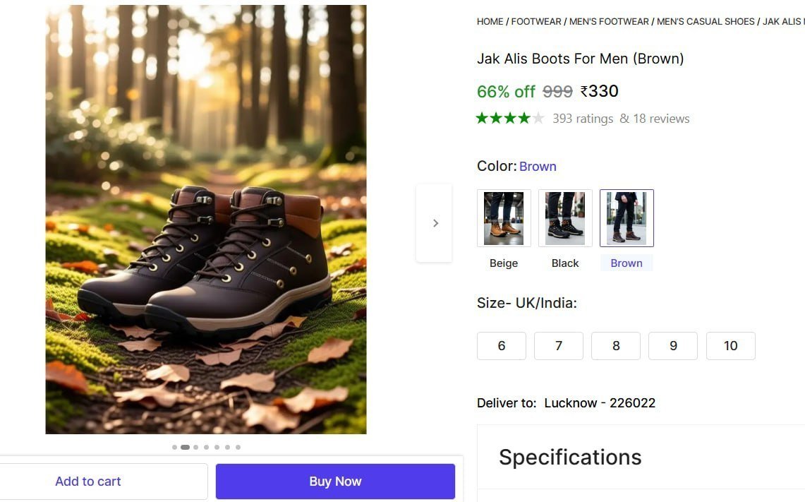 Boots For Men (brown) 330