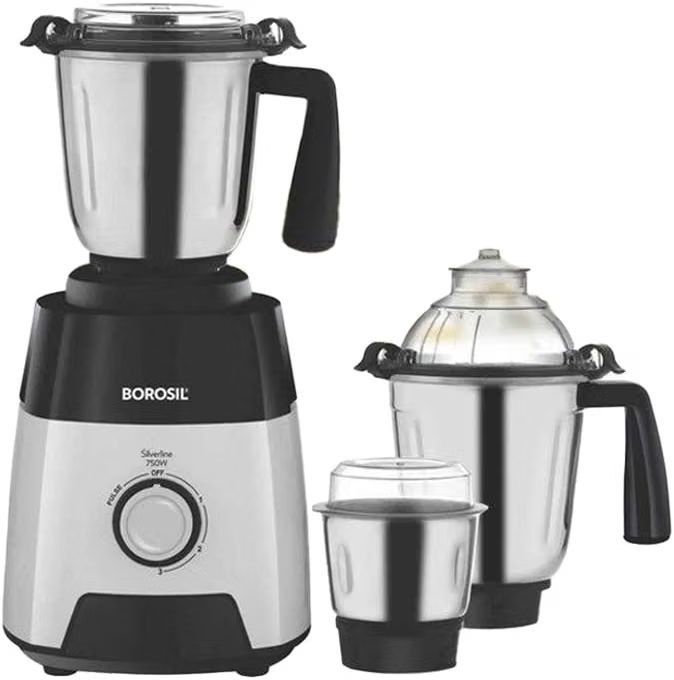 Borosil 750 Watts Mixer Grinder 3 Jars 2595