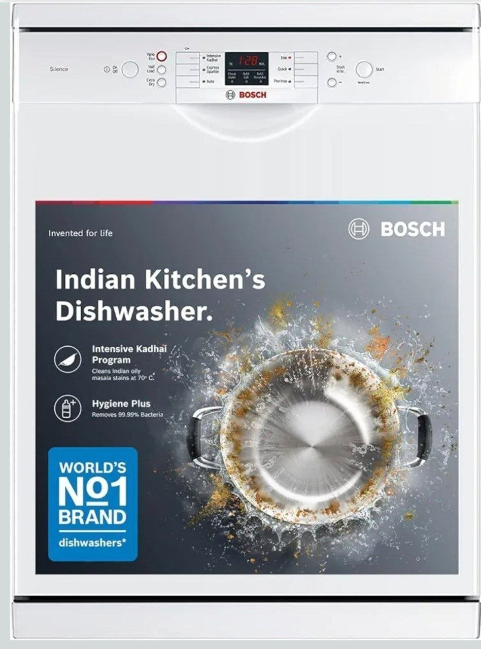 Bosch 13 Place Setting Dishwasher 41 090flat 3500 