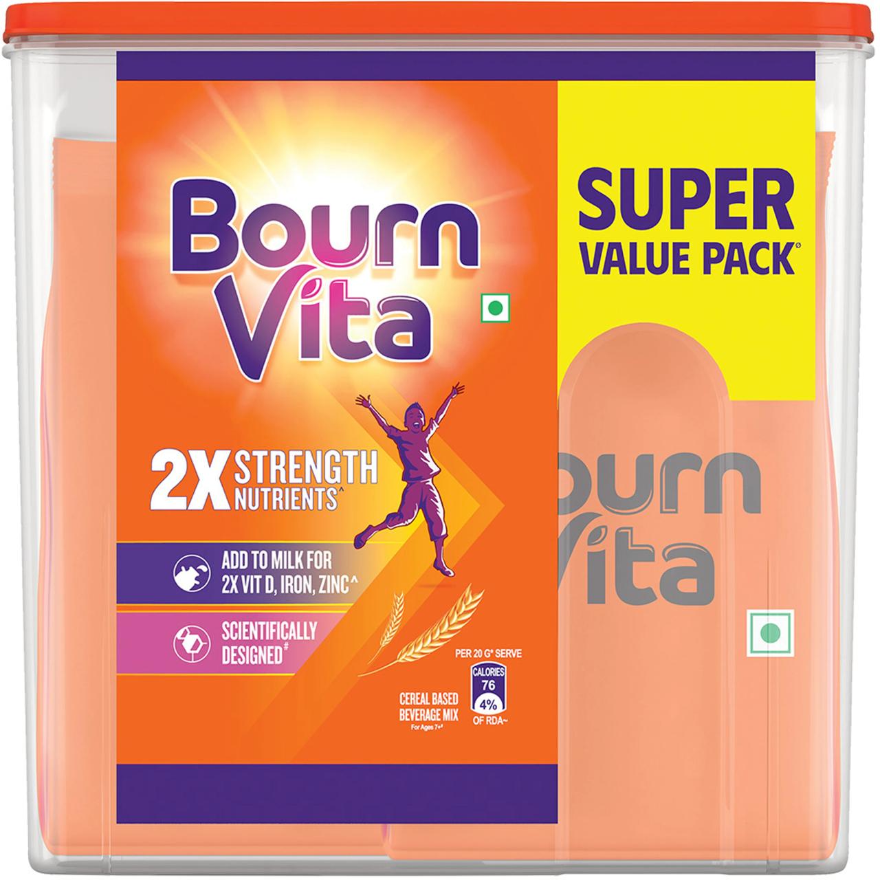 Bournvita Chocolate Nutrition Drink Container (1500 G) 442