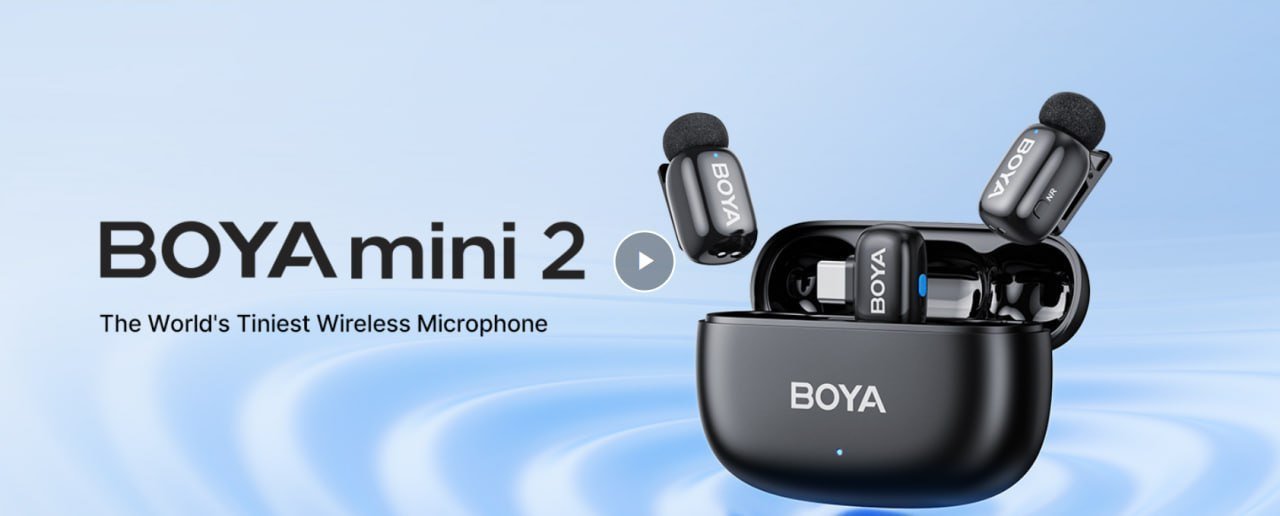 Boya Mini 2 Noise Cancellation Wireless Mic 5 299