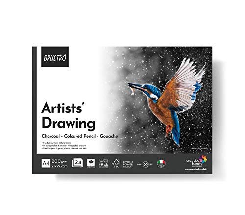 Brustro Artist Drawing Glued Pad 200 Gsm A4 24 She