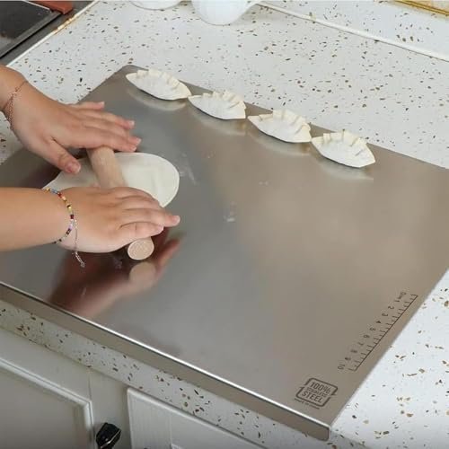 Btop Stainless Steel Counter Top Chopping Boa