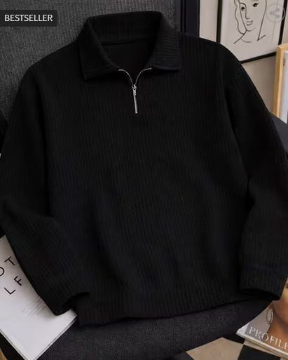 Buda Jeans Co Men Ribbed Regular Fit Polo T-s