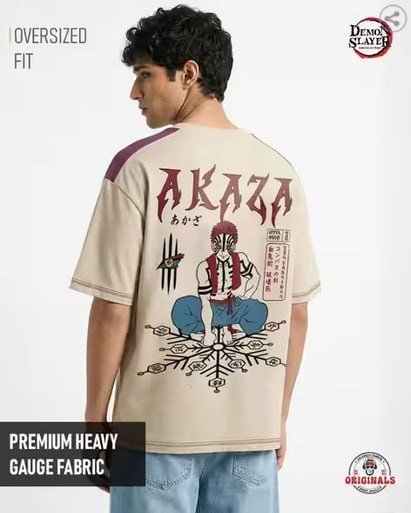 Buda Originals Demon Slayer Oversized Graphic