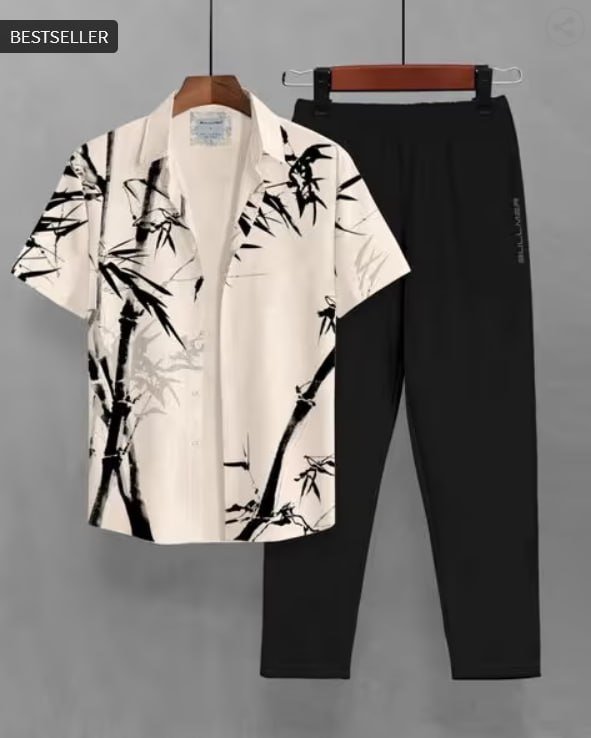 Bullmer Men S Regular Fit 2-piece Set 990 Mrp 2 99