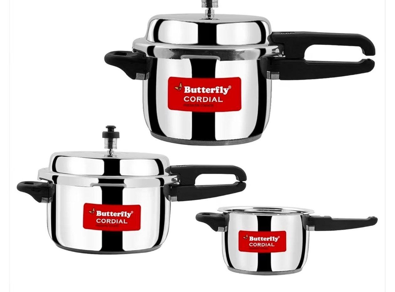 Butterfly Pressure Cooker (set Of 3) At 2 879
