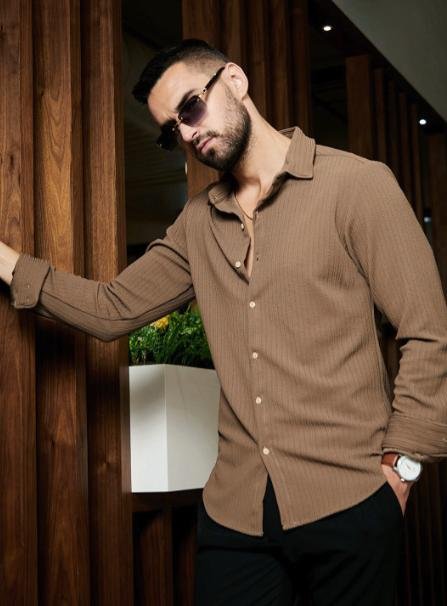 Cahoot Men S Classic Self Design Spread Colla