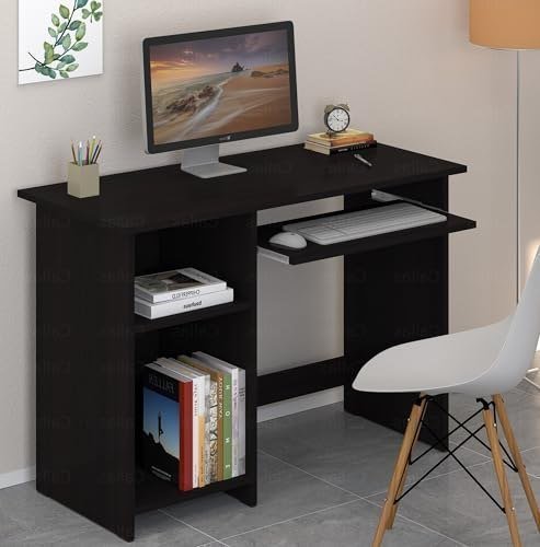 Callas Engineered Wood Computer Desk With Keyboard
