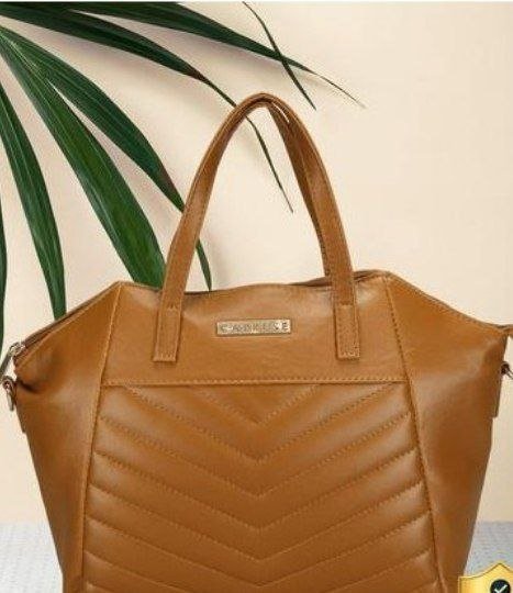 Caprese Women Tan Satchel 386