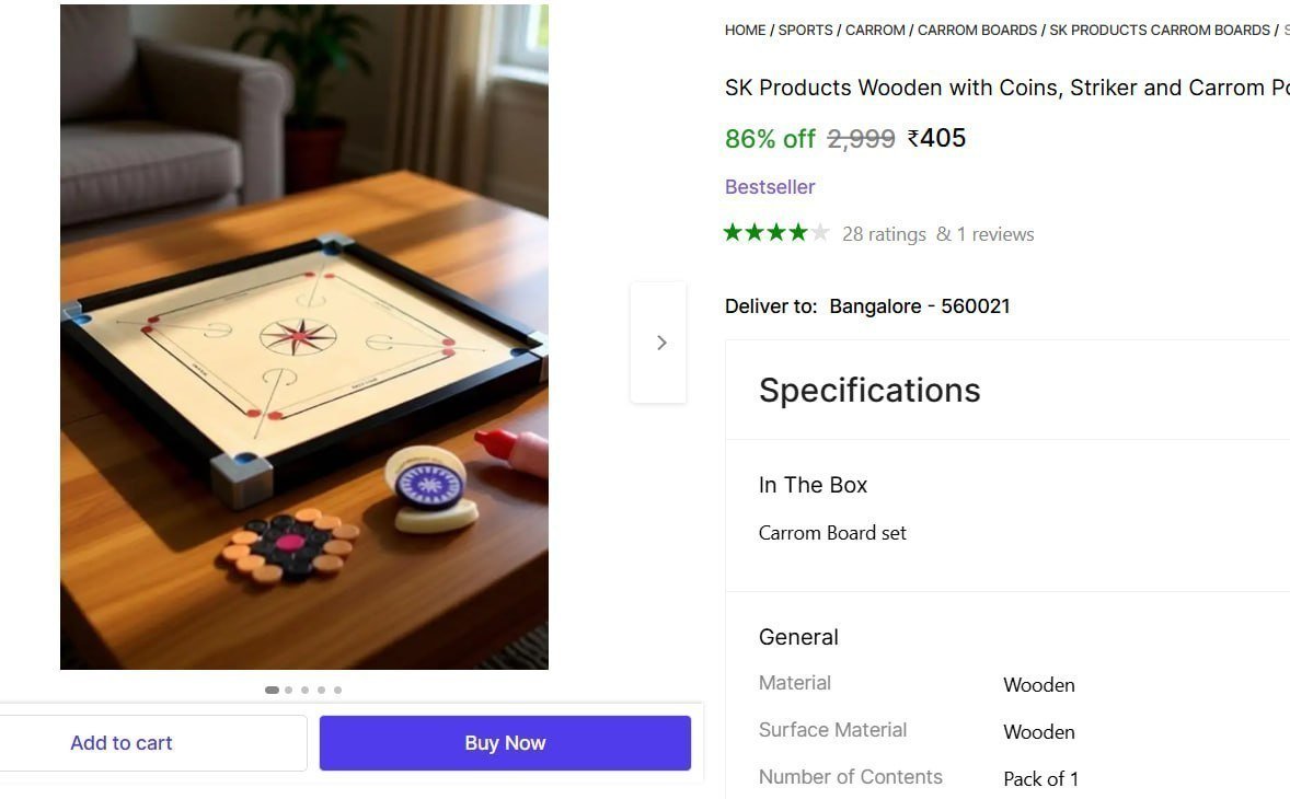 Carrom Board 405