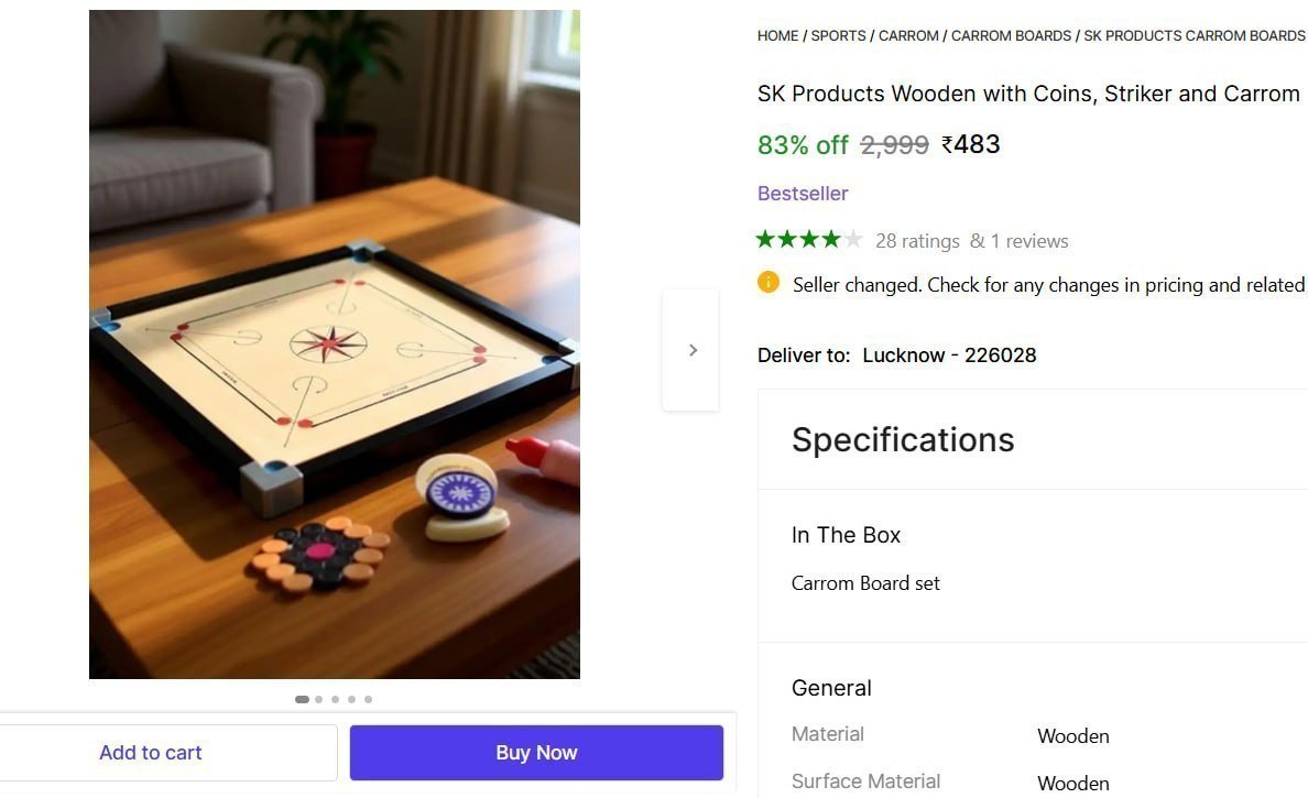 Carrom Board 483