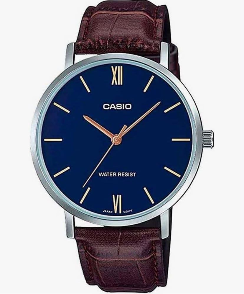 Casio Analog Blue Dial Women S Watch-ltp-vt01