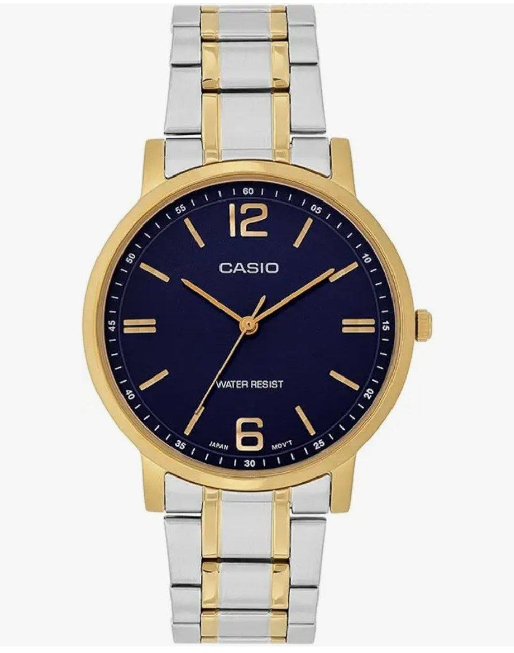 Casio Enticer Men Mtp-sn5ysg-2a Analog Blue D