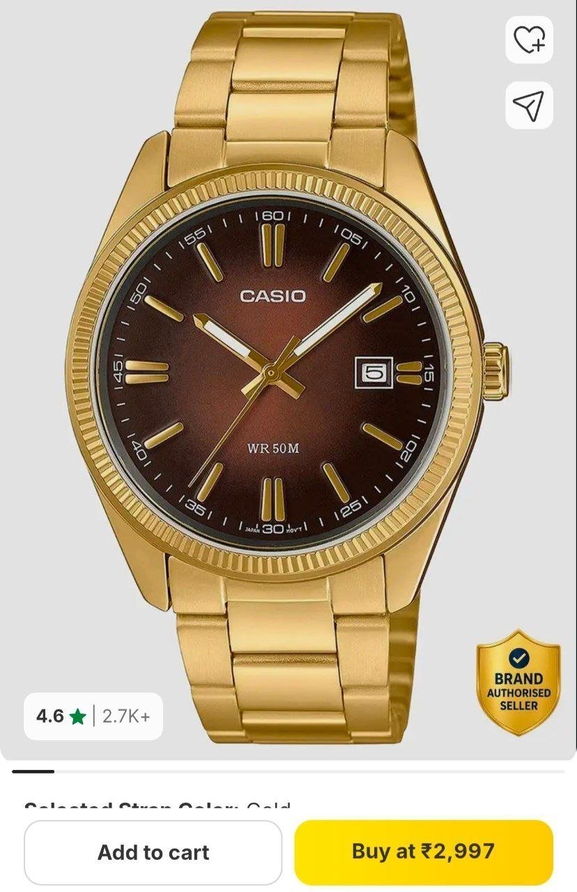 Casio Enticer Men S Watch 2 997