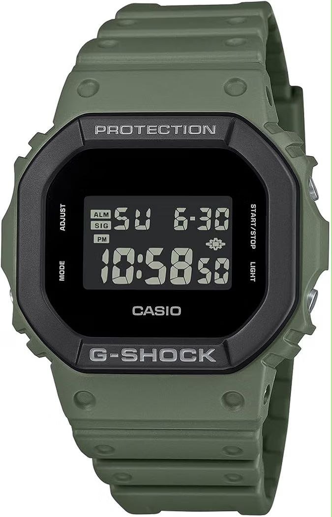 Casio G-shock Digital Black Dial Men 5666with Axis