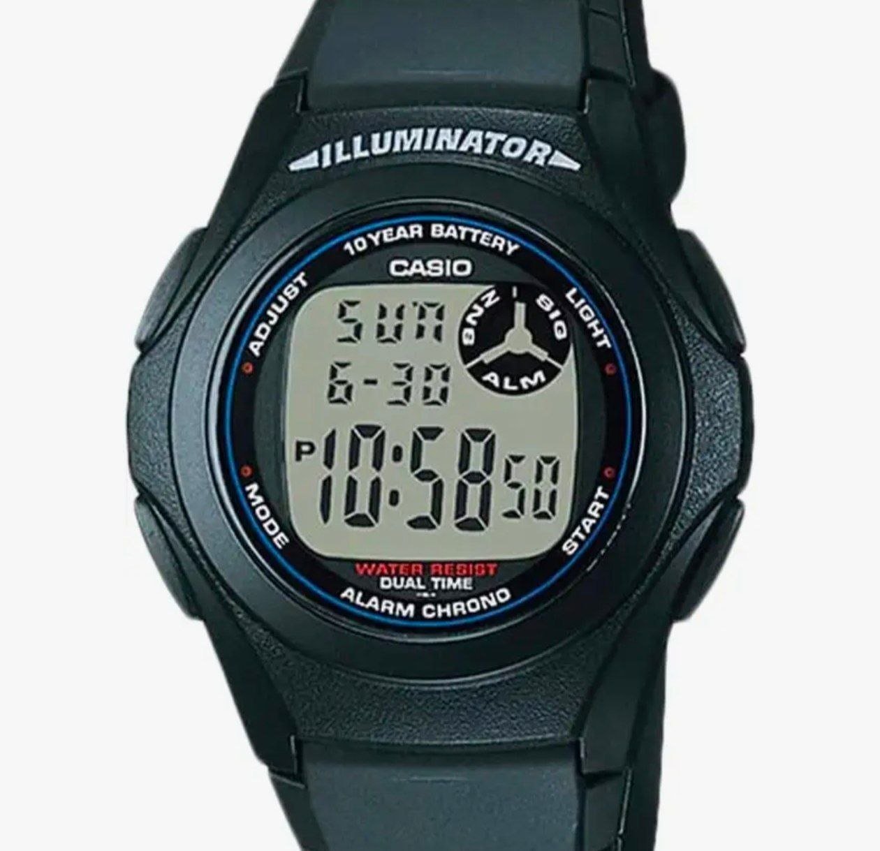 Casio Youth Series Digital Grey Dial Men S Watch A