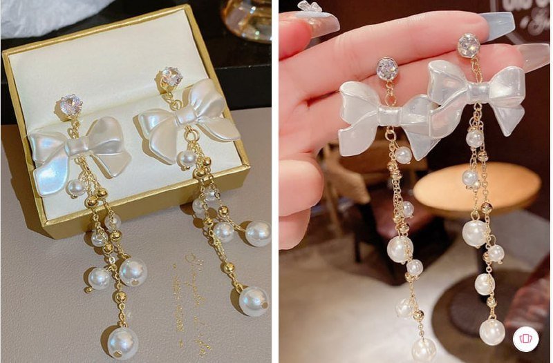 Celestique Artificial Stones Studded Pearls Beaded