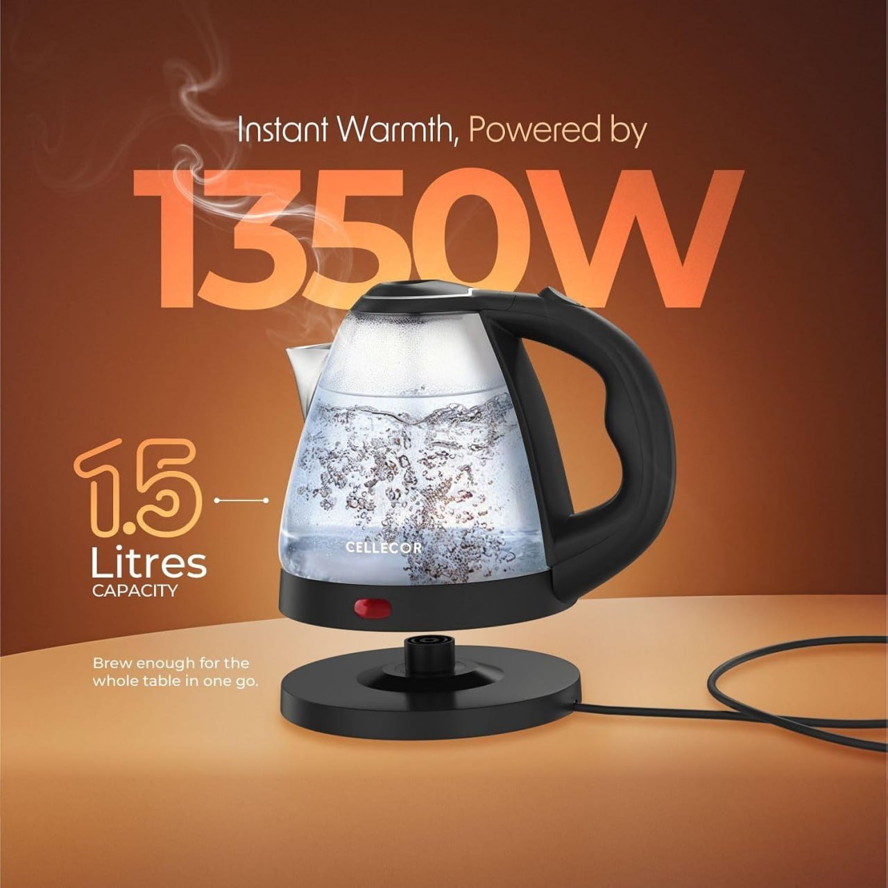 Cellecor Electric Kettle 1 5l 466