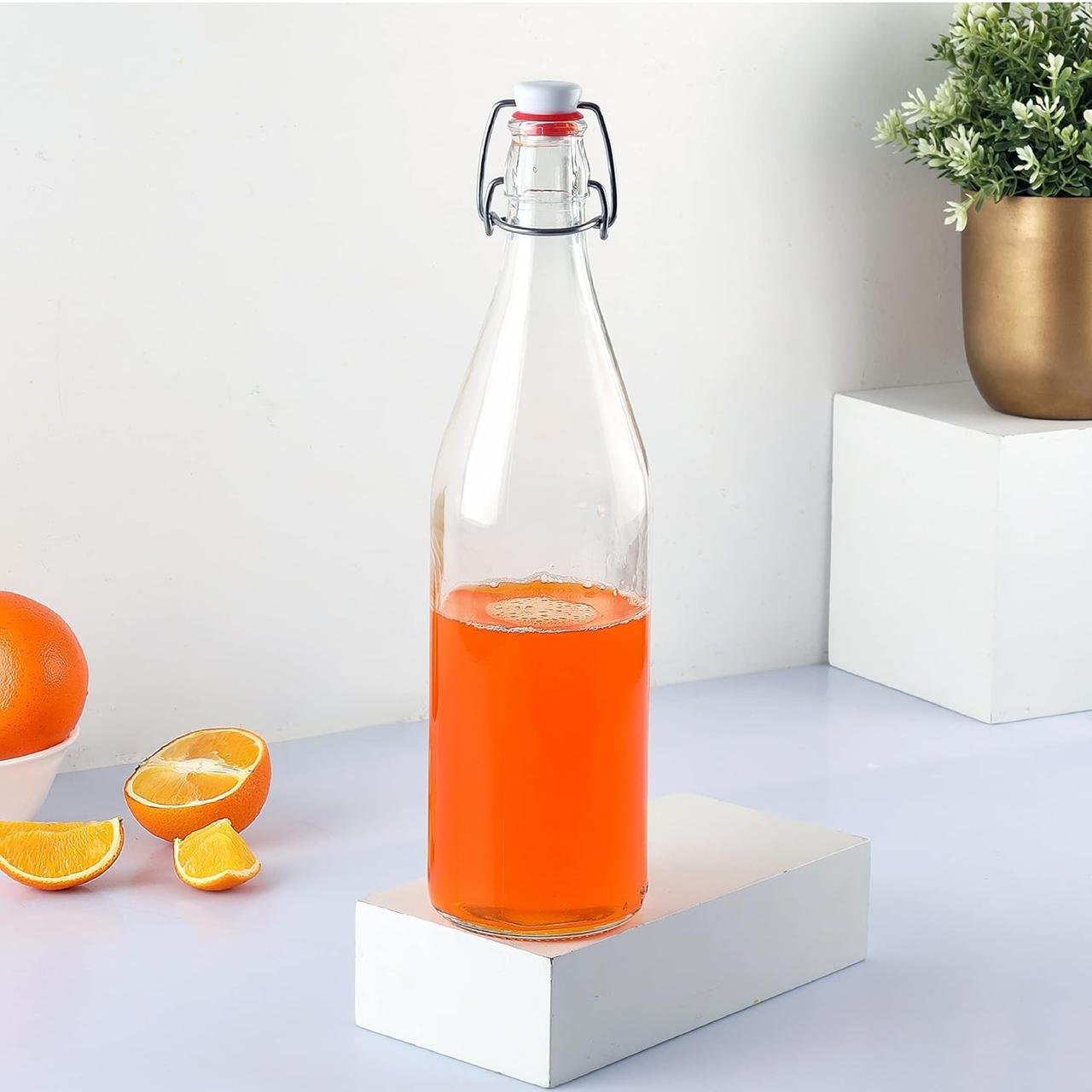 Cello Aquaria Glass Water Bottle For Daily Use Ml Transparent offer on Deals Heaven