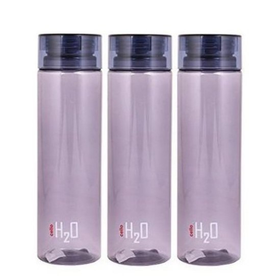 Cello H2o Water Bottle 1 Ltr Set Of 3 262