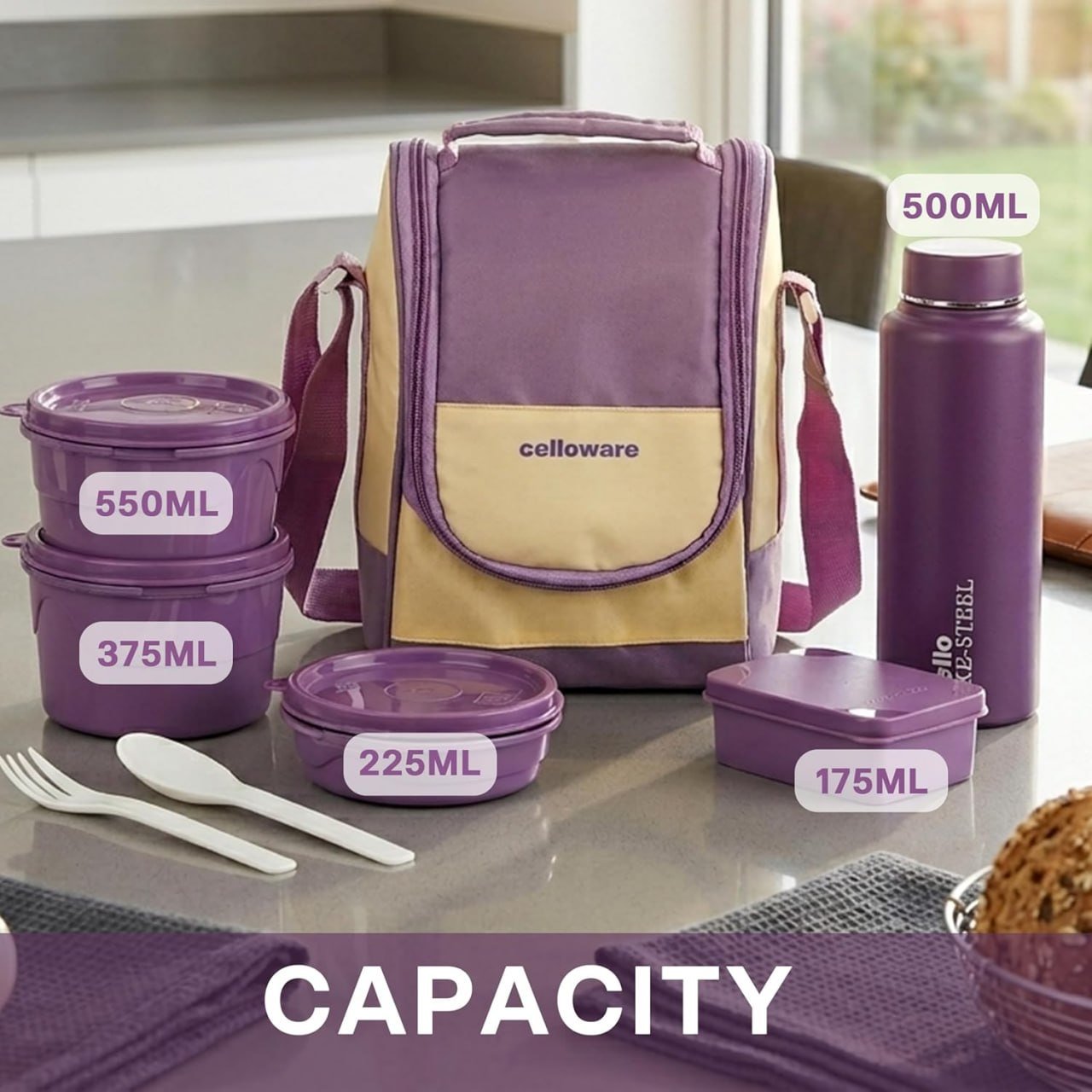 Cello Lunch Box With Bag 524 30