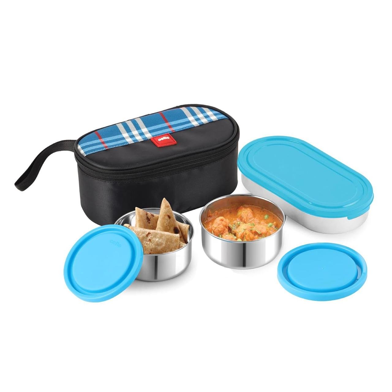 Cello Mf Trent Plus Lunch Box With Bag For Of