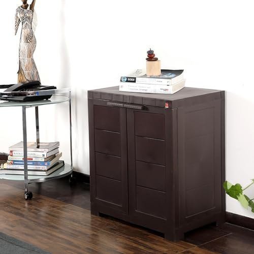 Cello Novelty Compact Plastic Cabinet With Du