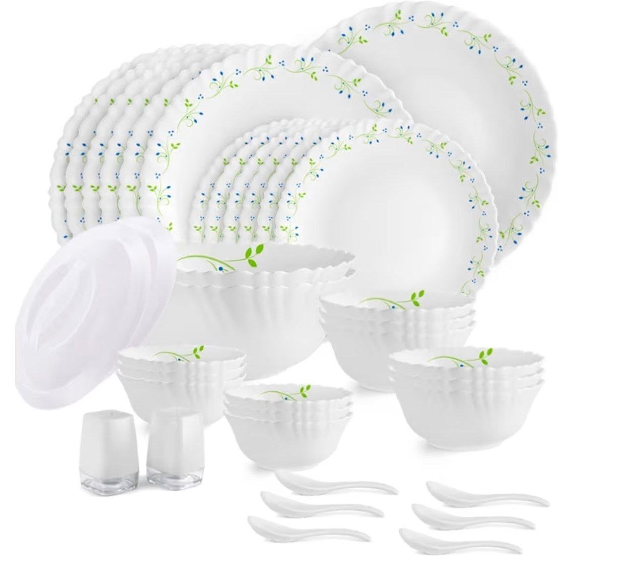 Cello Opalware Dinner Set Of 37pcs 1464