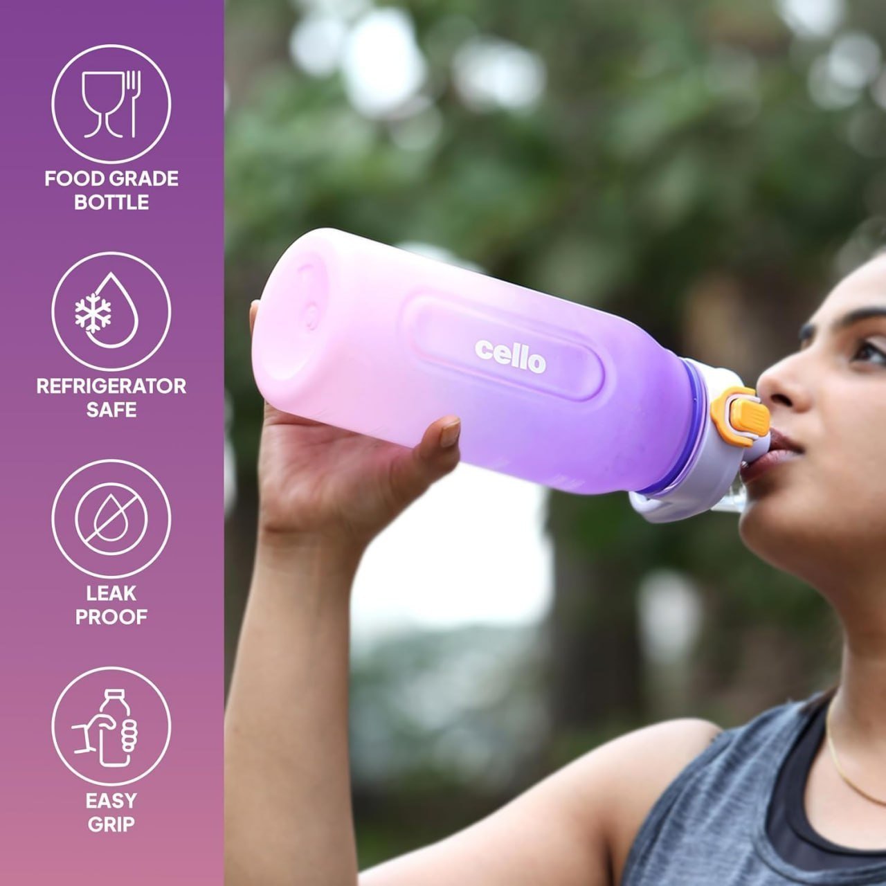 Cello Sipper Water Bottle 1230ml 250