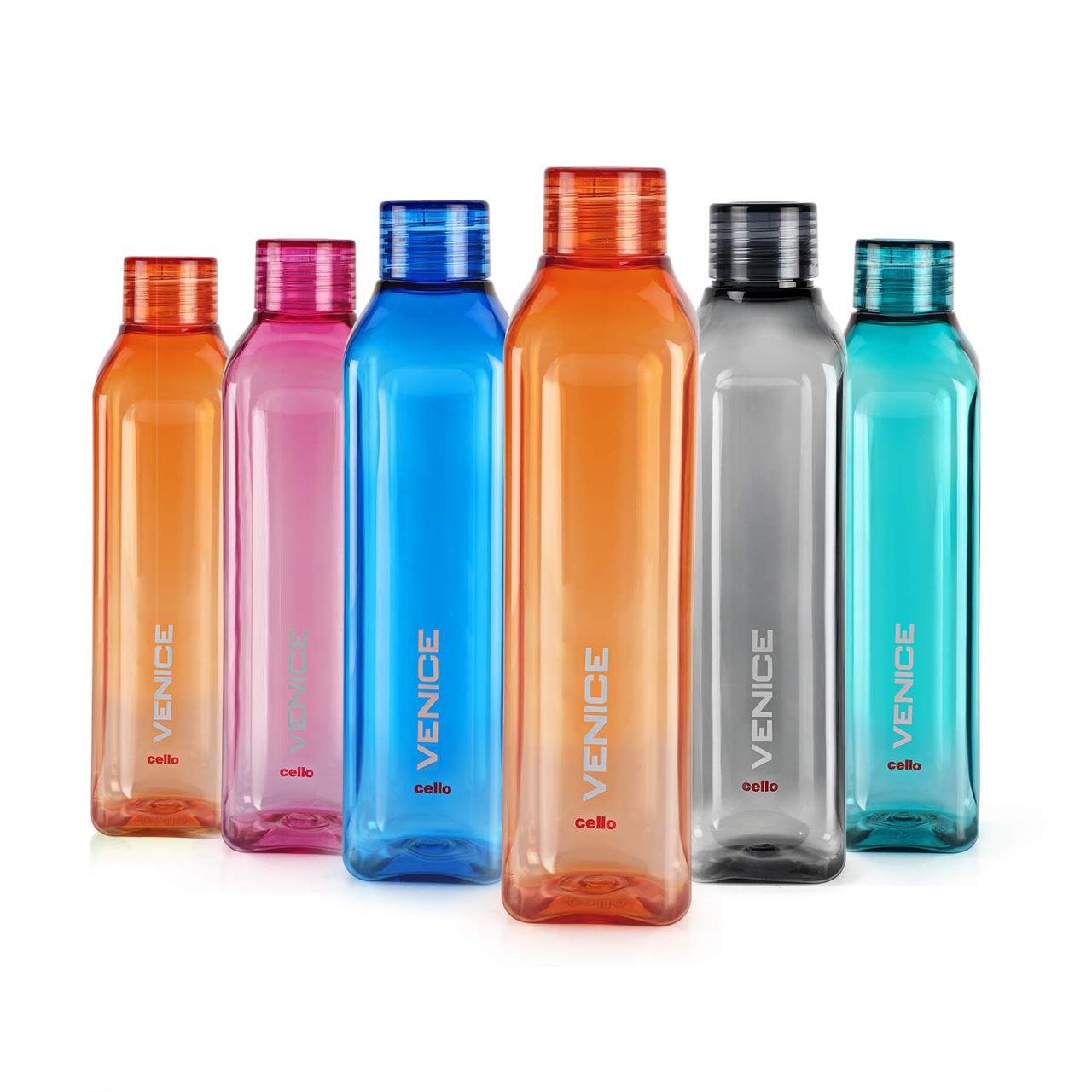 Cello Venice Water Bottles Set Of 6 Pcs For Daily 