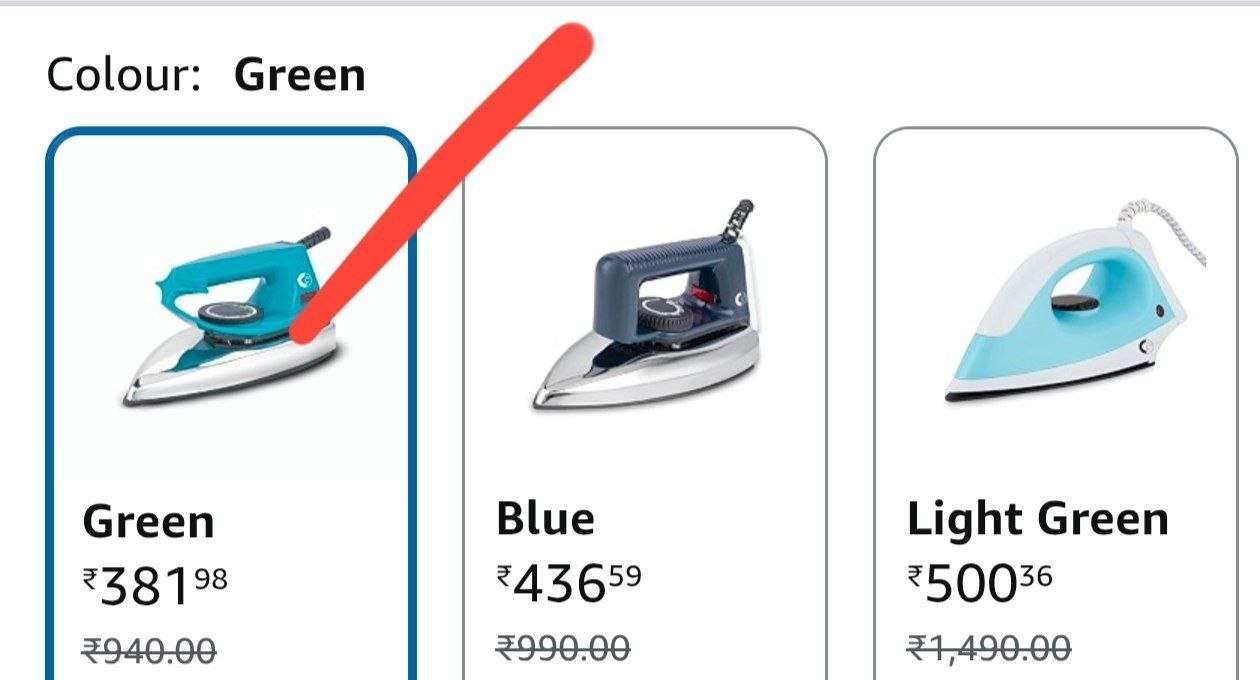 Cg Dry Iron 1000w 381
