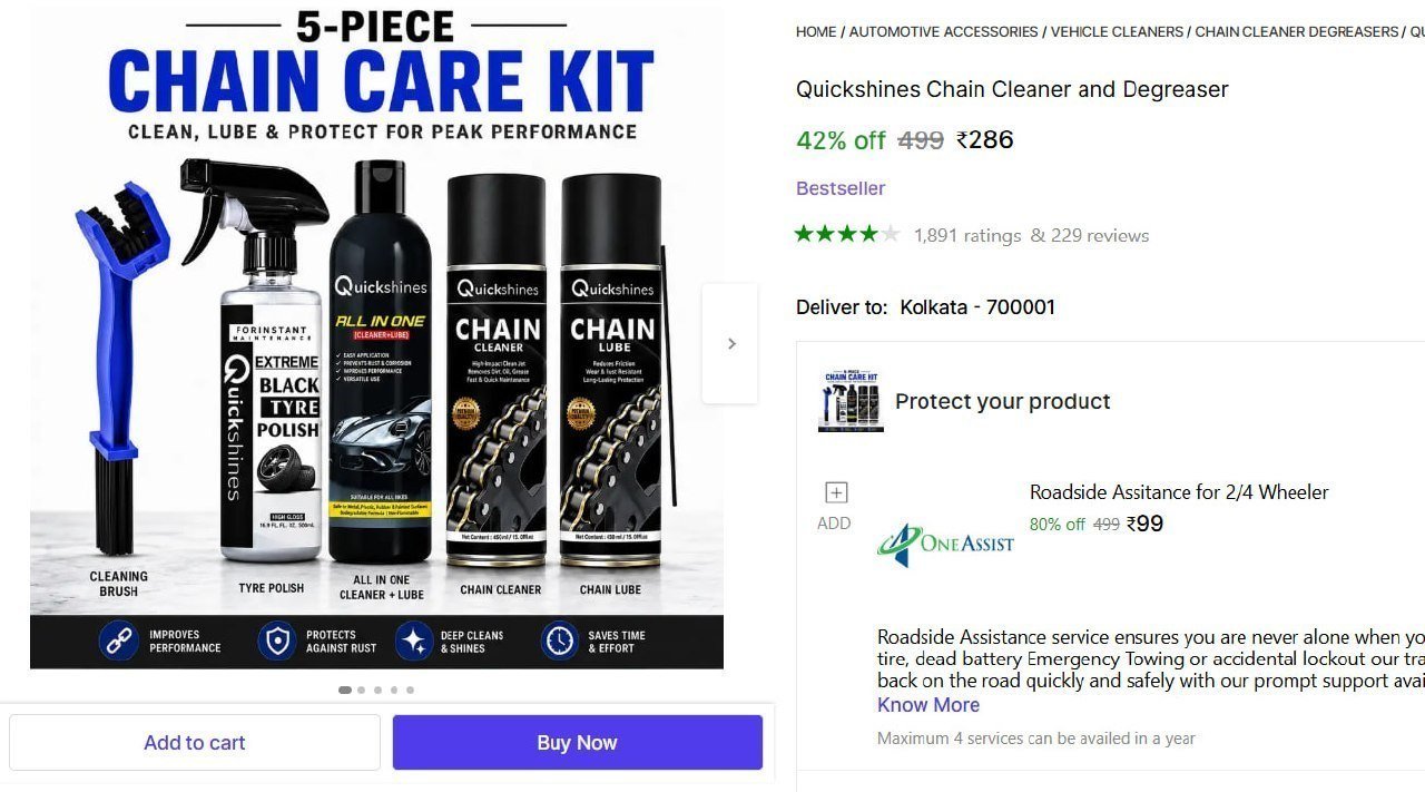 Chain Cleaner And Degreaser 286