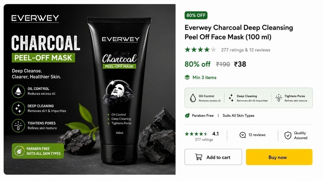 Charcoal Peel Mask 38