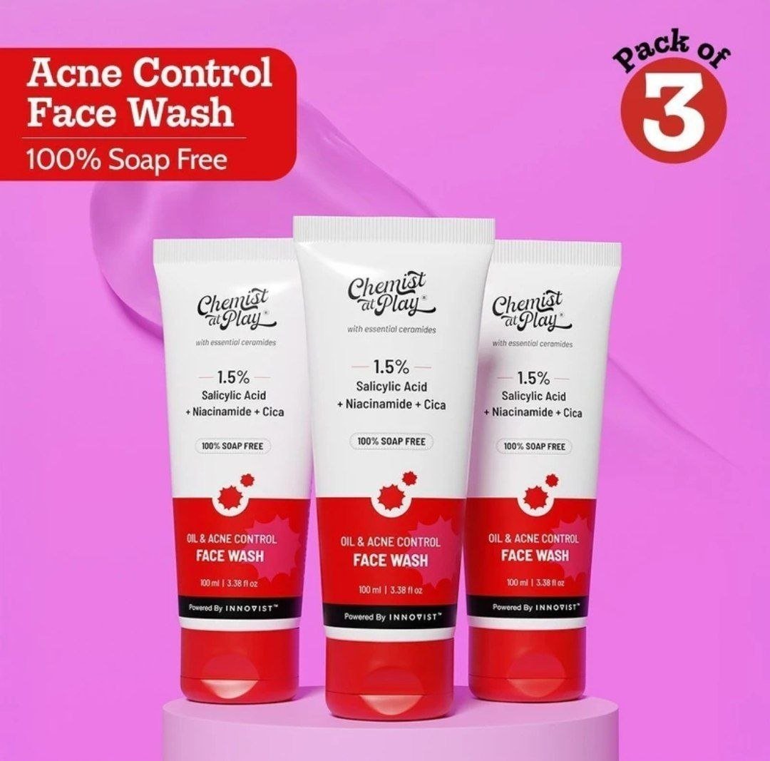 Chemist At Play Acne Control Face Wash Salicy