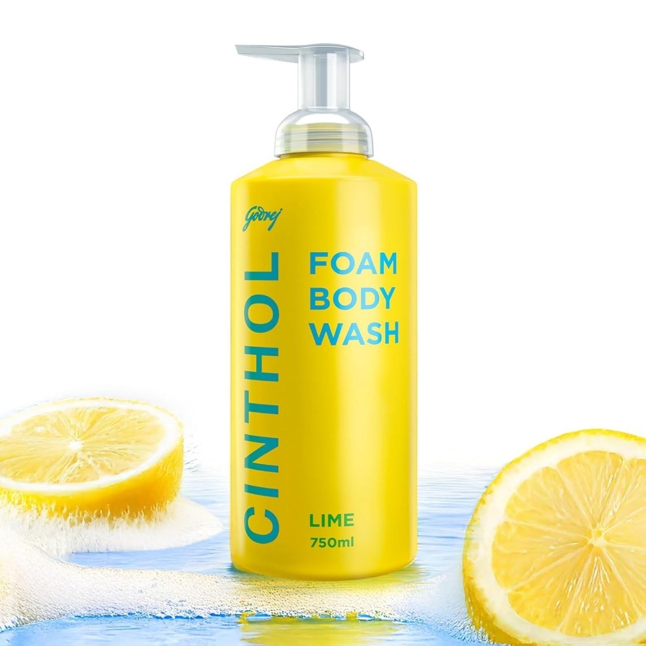 Cinthol Lime Foam Body Wash (750ml) Unique Fo