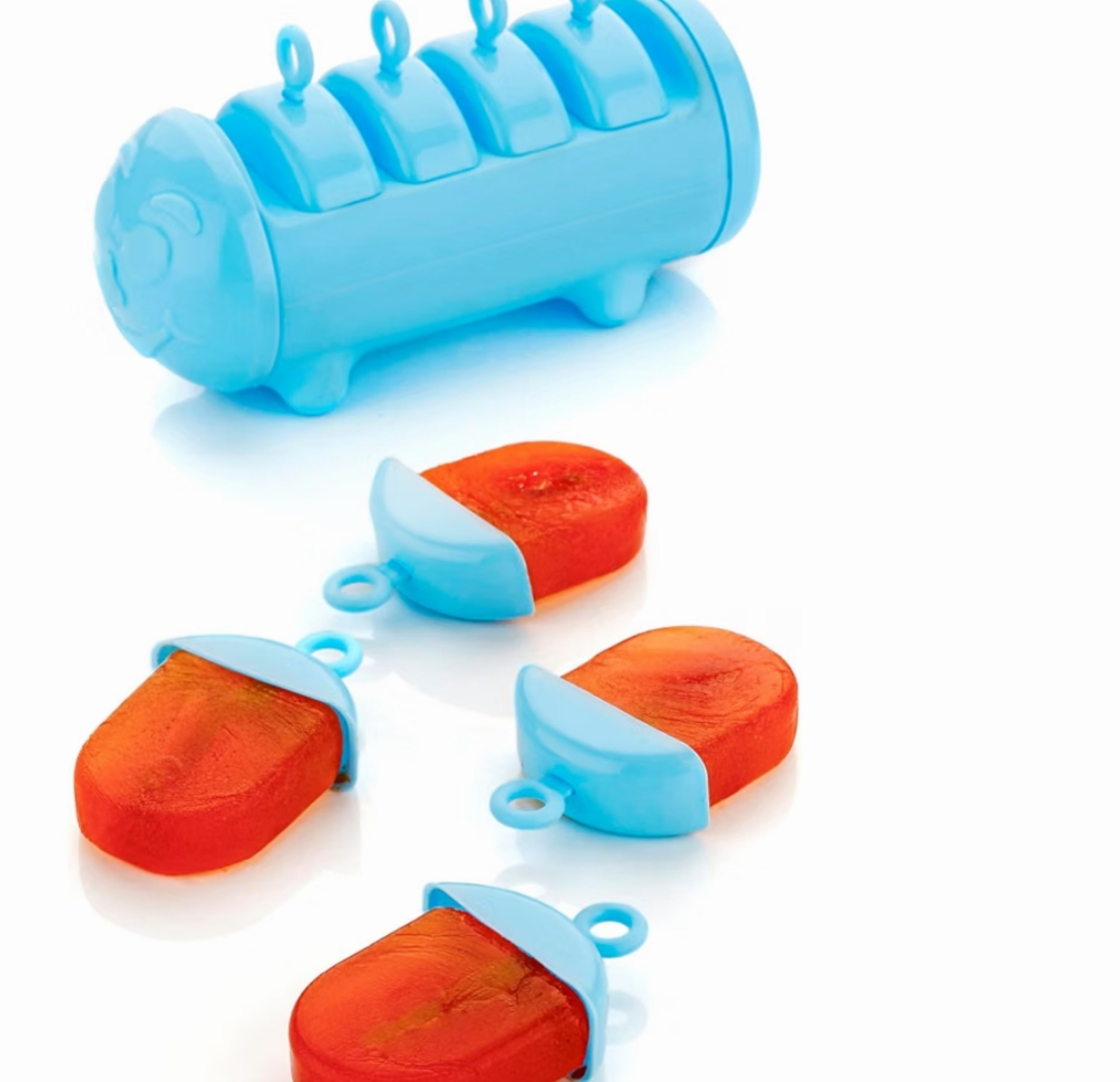 Clazkit Plastic Reusable Ice Candy Makers 48