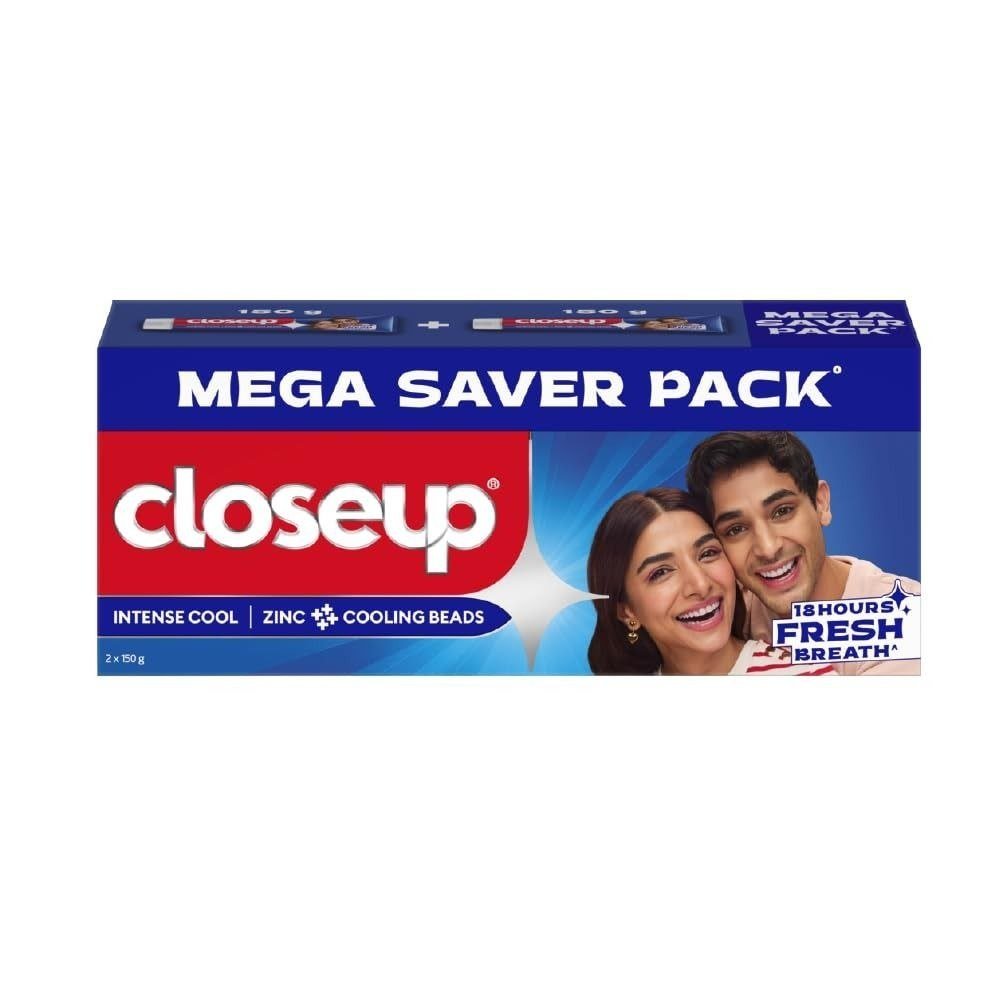 Closeup Intense Cool Blue Gel Toothpaste With