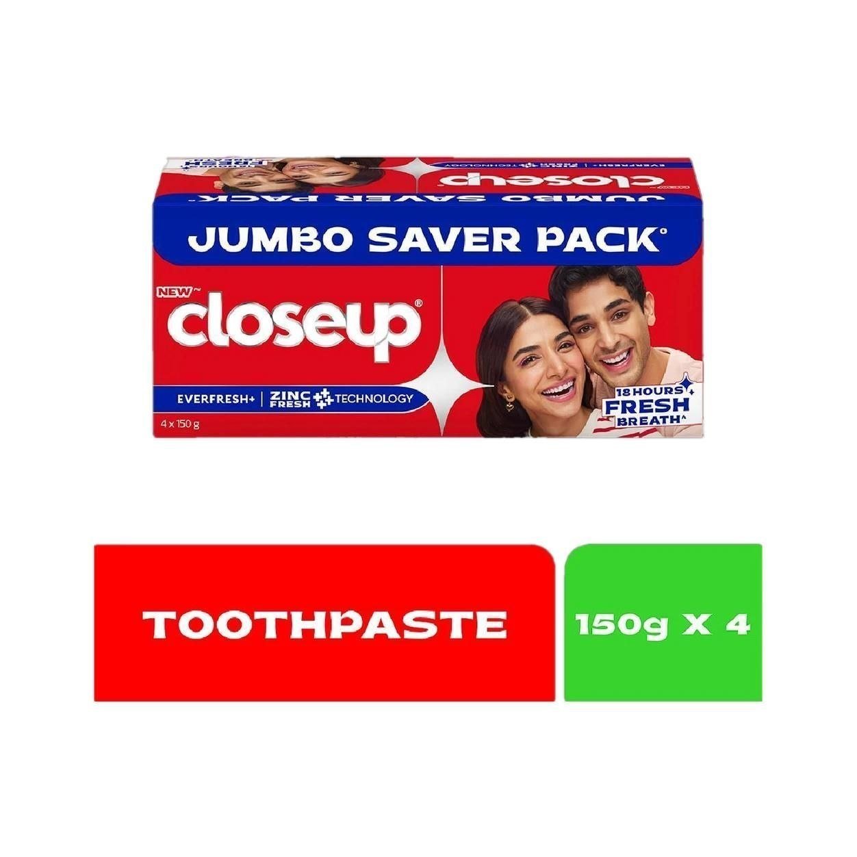 - Closeup Long Lasting 18 Hours Fresh Breath 