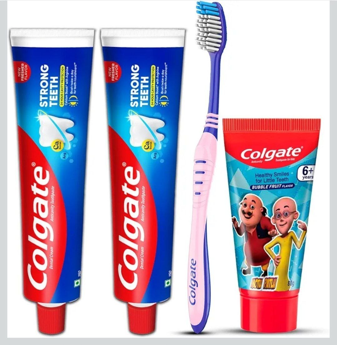 Colgate Strong Teeth Toothpaste 300g Bubblefr