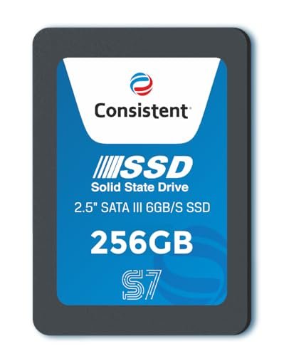 Consistent Ssd 256gb 2 5 Inch Sata Internal Ssd - 