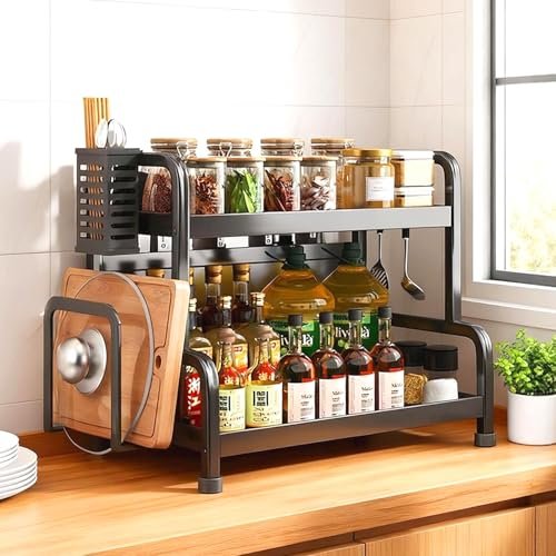 Coolleaf Kitchen Organizer Rack Steel - Spice