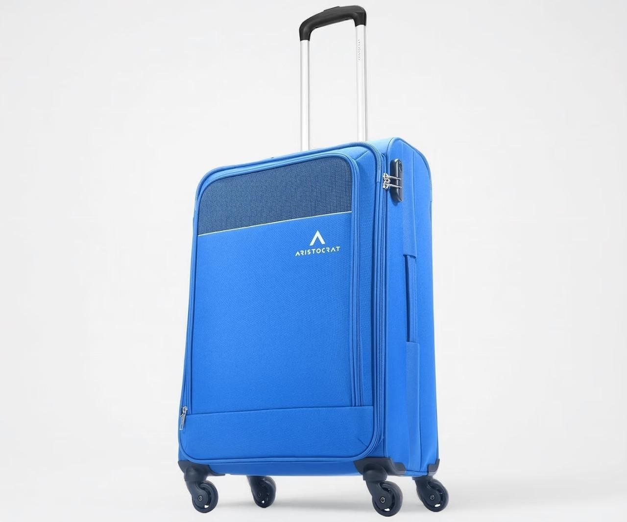 Coupon Aristocrat Oasis Plus Medium Size Soft Check In Spinner Luggage (69
