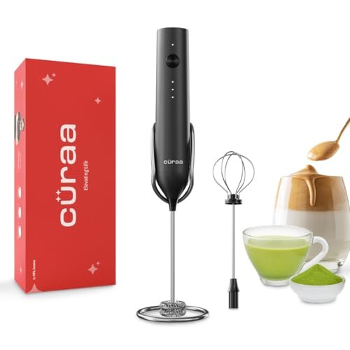 Craa Milk Frother For Coffee Rechargeable 3-s