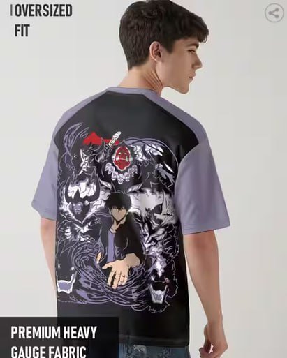 Crazymonk Demon Slayer Men Graphic Print Over