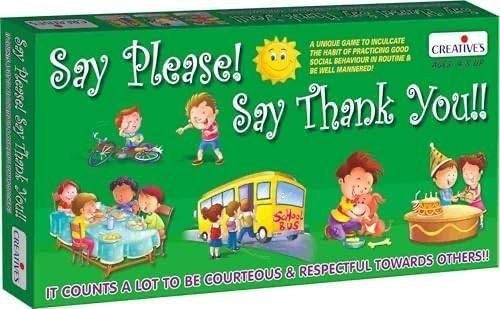 Creative S Say Please Say Thank You Educational Bo