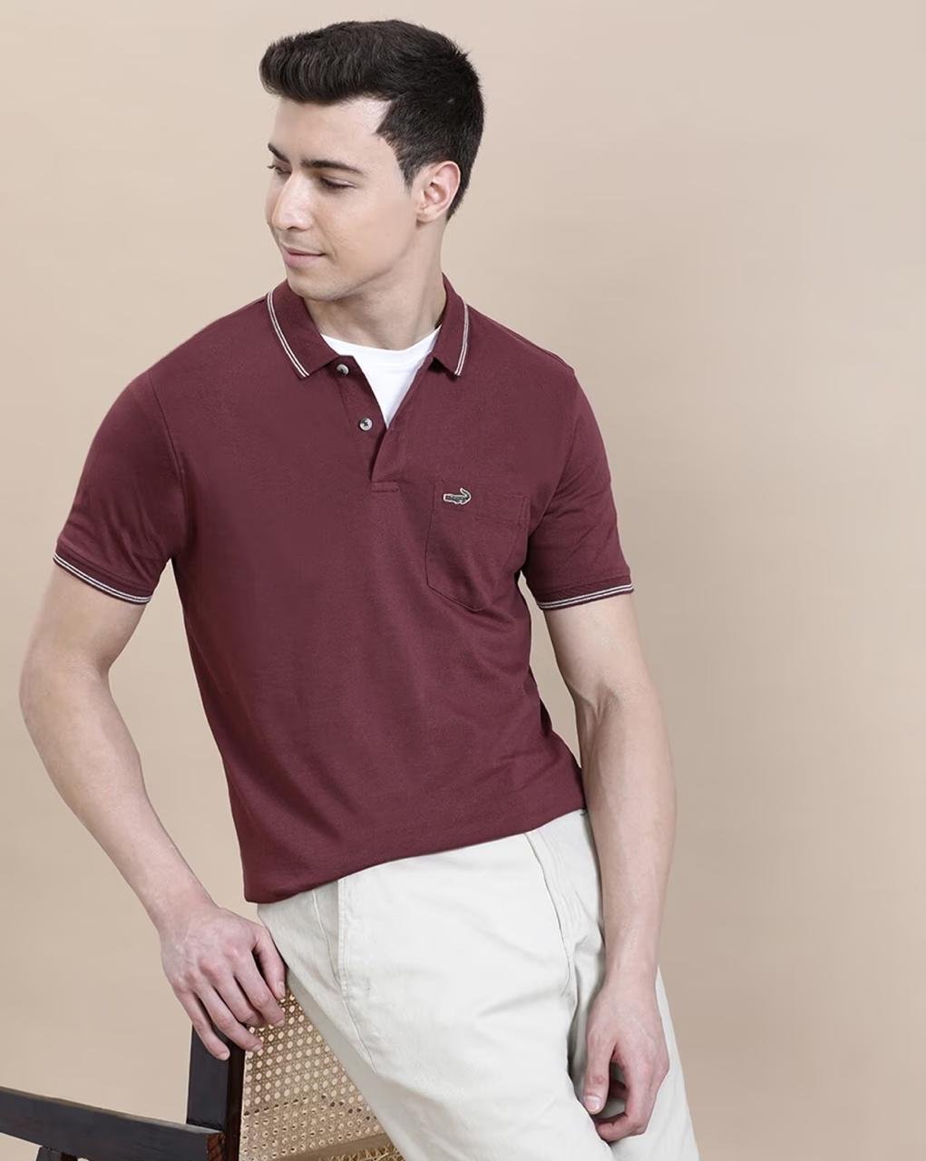 Crocodile Slim Fit Polo T-shirt 664