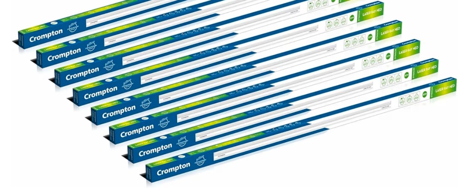 Crompton 24w Led Batten Pack Of 8 1397